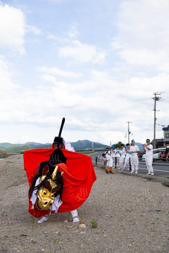 宇都野神社麒麟獅子舞