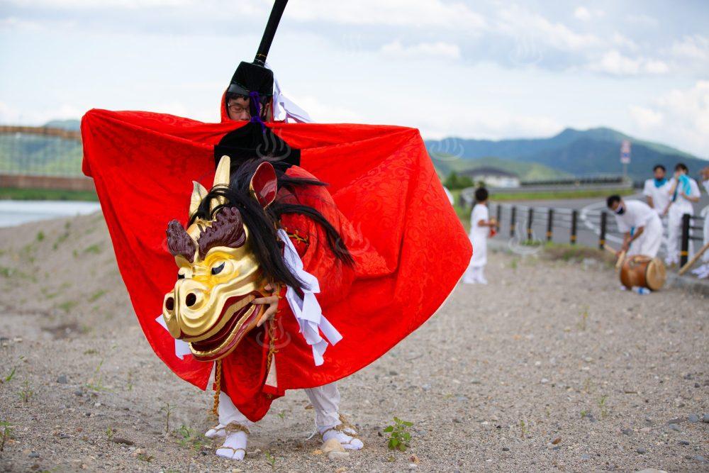 宇都野神社麒麟獅子舞