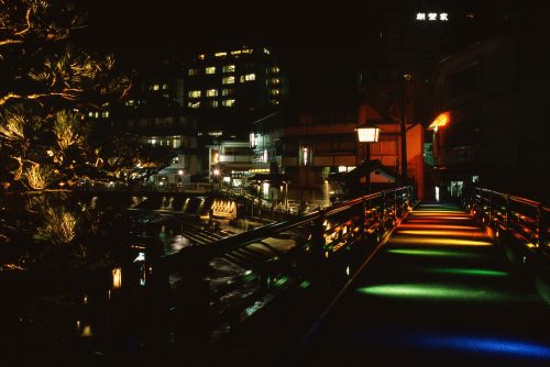 湯村温泉　夜景