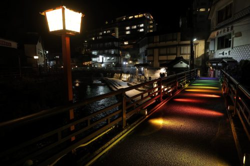 湯村温泉　夜景