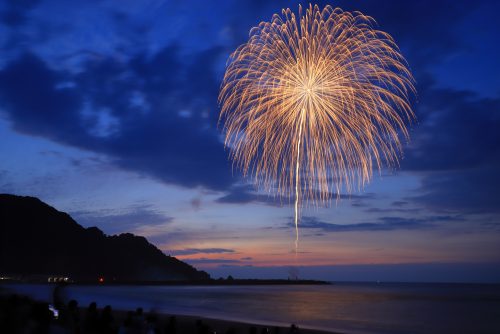 浜坂ふるさと夏祭り　花火大会