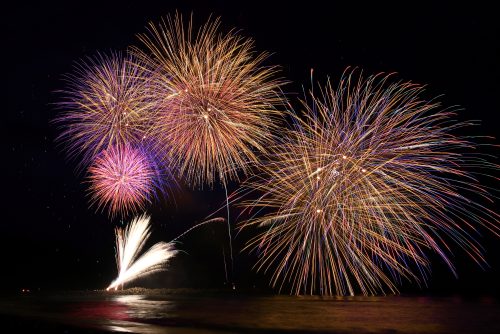 浜坂ふるさと夏祭り　花火大会