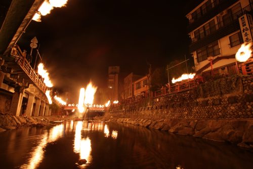 湯村の火祭り