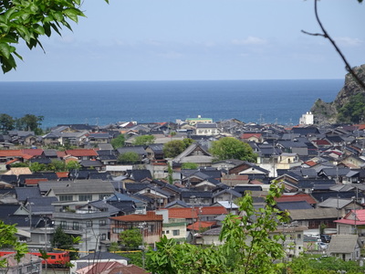 浜坂の海　