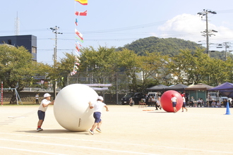 浜坂南小学校　大玉ころりん　(1.2年)