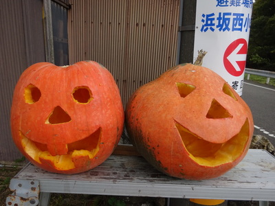 ハロウィンのかぼちゃ（みんなへの心温まるプレゼント）