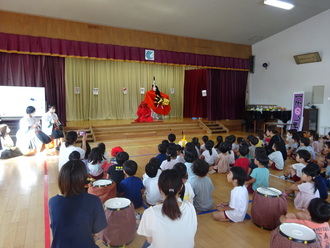 子どもたちは高校生が来てくれることがとっても楽しみです