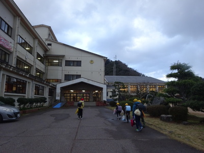 ３学期スタート　浜坂南小学校