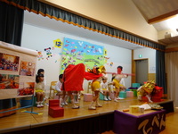 そら組{5歳児)　麒麟獅子舞　「大好き　♡　新温泉町」　