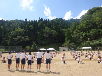 全校生徒の心をひとつに完全燃焼　閉会式後のほんわかシーン