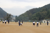 ２年女子　ハードル