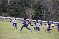 小学生　帯鬼ごっこ