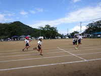 浜坂西小　最後まであきらめない走り