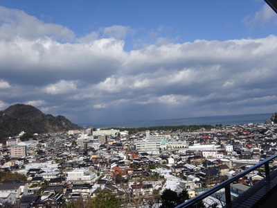 給食センターから見える景色