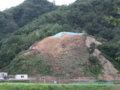 小坂谷古墳群全景