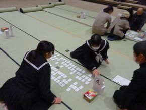 決勝戦　張り詰めた空気が流れました。