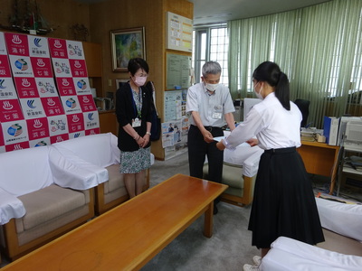 浜坂中学校版　シトラスリボン　差別偏見のないやさしい町をめざして!