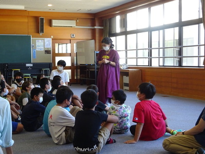 浜坂南小学校　江原河畔劇場　コミュニケーション・ワークショップ