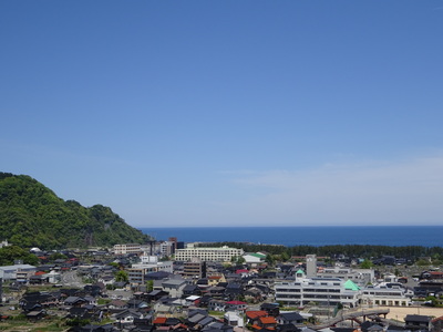 給食センターから見える景色