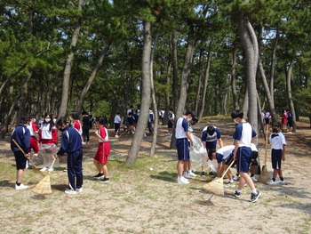 地域のためにみんな汗を流してくれました。