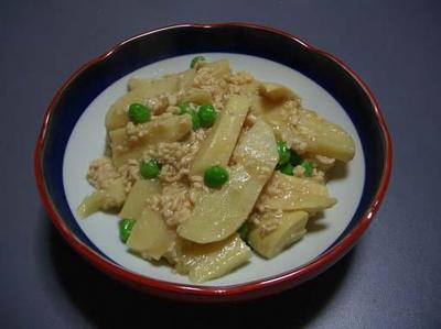 たけのこのそぼろ煮
