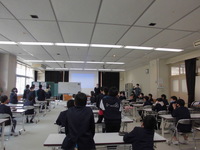 温泉小学校・照来小学校６年体験入学(夢が丘中学校)