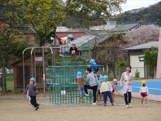 好きな遊びで心も体もたくましく育ちます。　