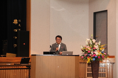 ▲研究事業の進行をしていただいた浅見雅之さん