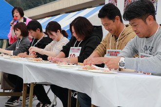　　　　　　セコガニ身出し早技大会